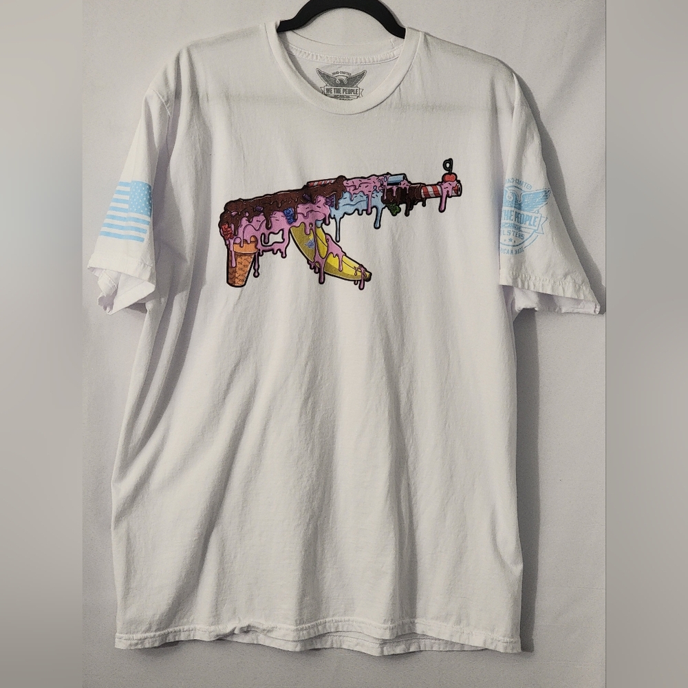 We The People Holsters Mens "Ice Cream AK" Tee Shirt Size XL